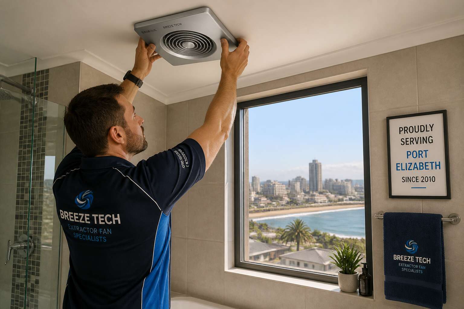extractor fan installation port elizabeth