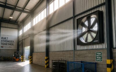 Get the best warehouse extractor fan south africa for hot workshops.