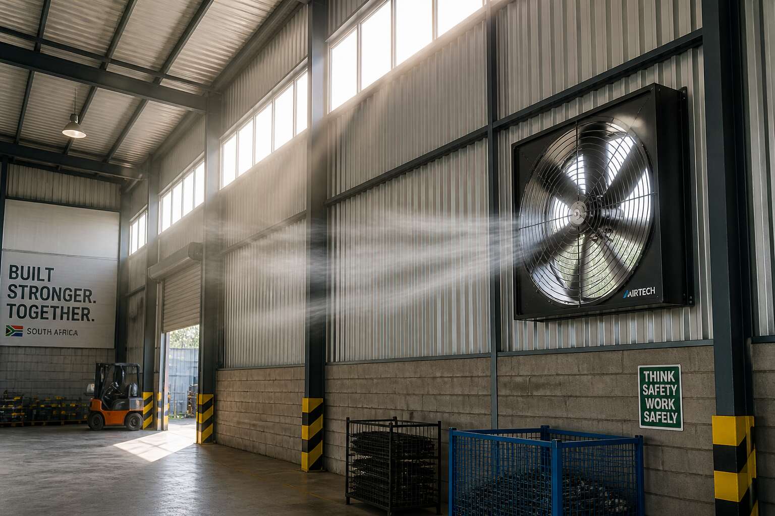warehouse extractor fan south africa